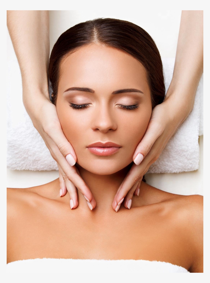 Indian Head Massage - Face Massage Png, transparent png #7850536