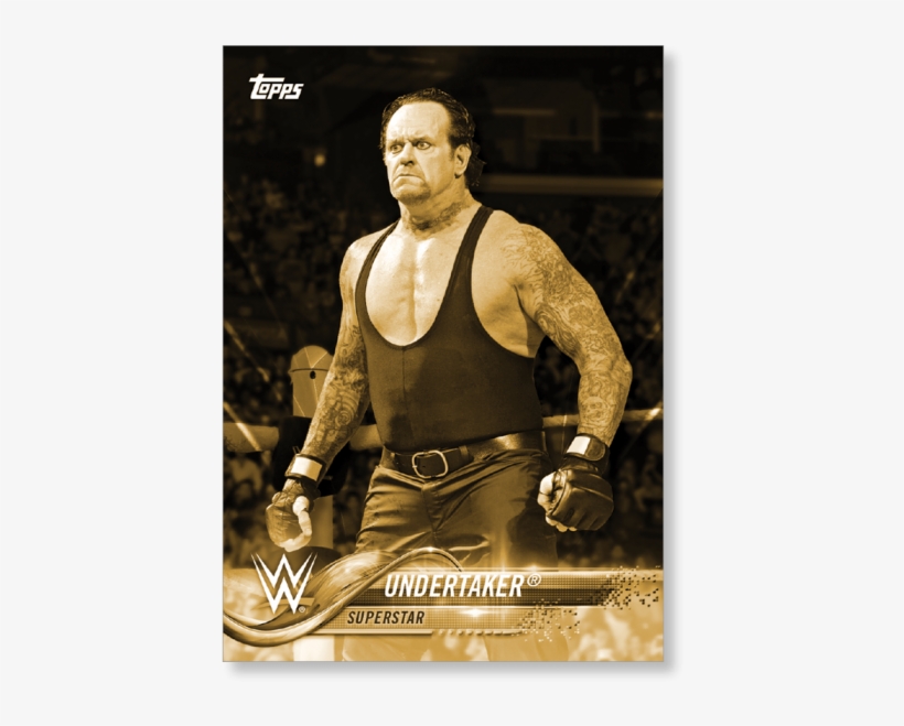 2018 Topps Wwe Undertaker - The Undertaker, transparent png #7850751