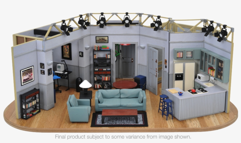 Now You Can Own A Tiny Replica Of Jerry's Apartment - Seinfeld Set Replica, transparent png #7850752