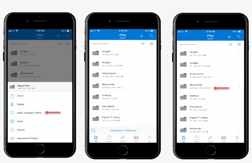 Mark Folders For Offline Access - Book Meeting Room App, transparent png #7851221