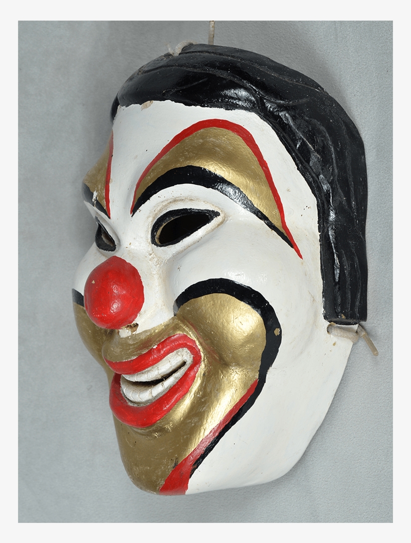 Payaso Mask Face - Clown, transparent png #7851230