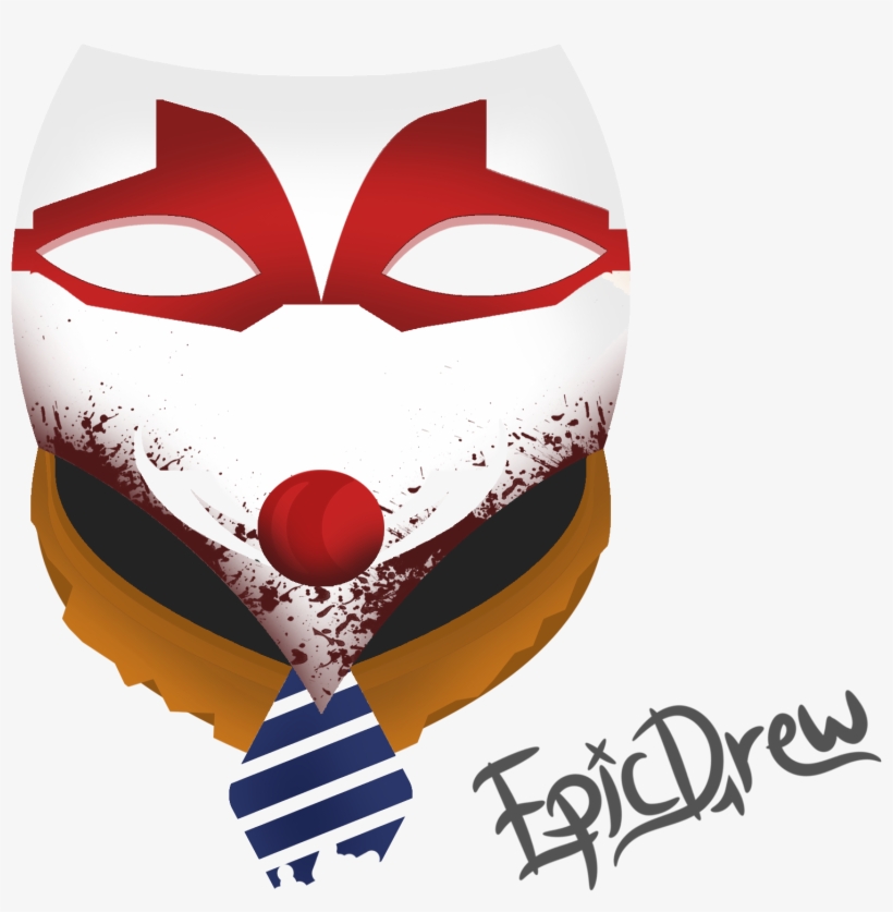 Clown - Mask - [image - Http - //i - Imgur - Com/ty2lwyh - Illustration, transparent png #7851286