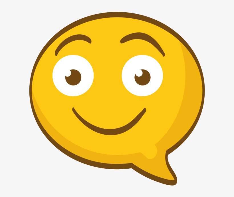 Speech Bubble Emoji - Dialogo Emoji, transparent png #7851966
