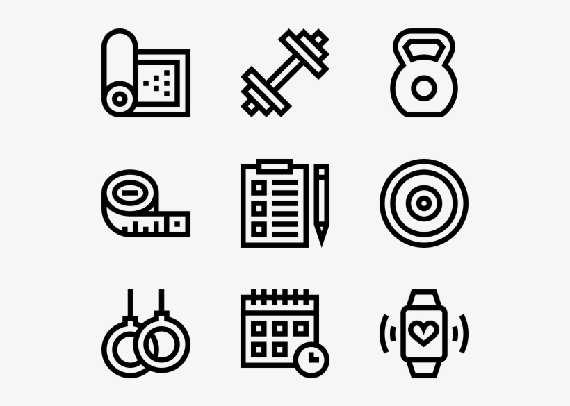 Fitness, transparent png #7852090