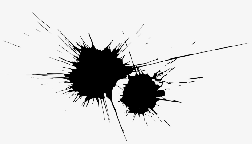 14 Grunge Splatter Splash Png Transparent - Illustration, transparent png #7852306