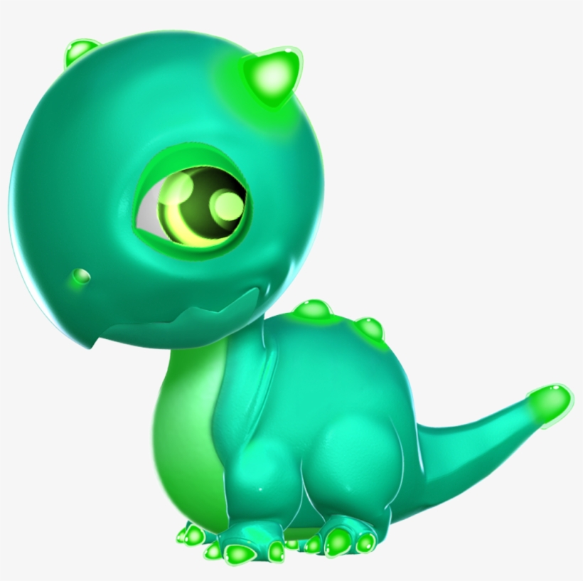 Alien Dragon Baby - Cartoon, transparent png #7853472