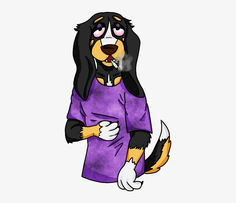 Piece Of Shit Stoner - Cartoon, transparent png #7853618