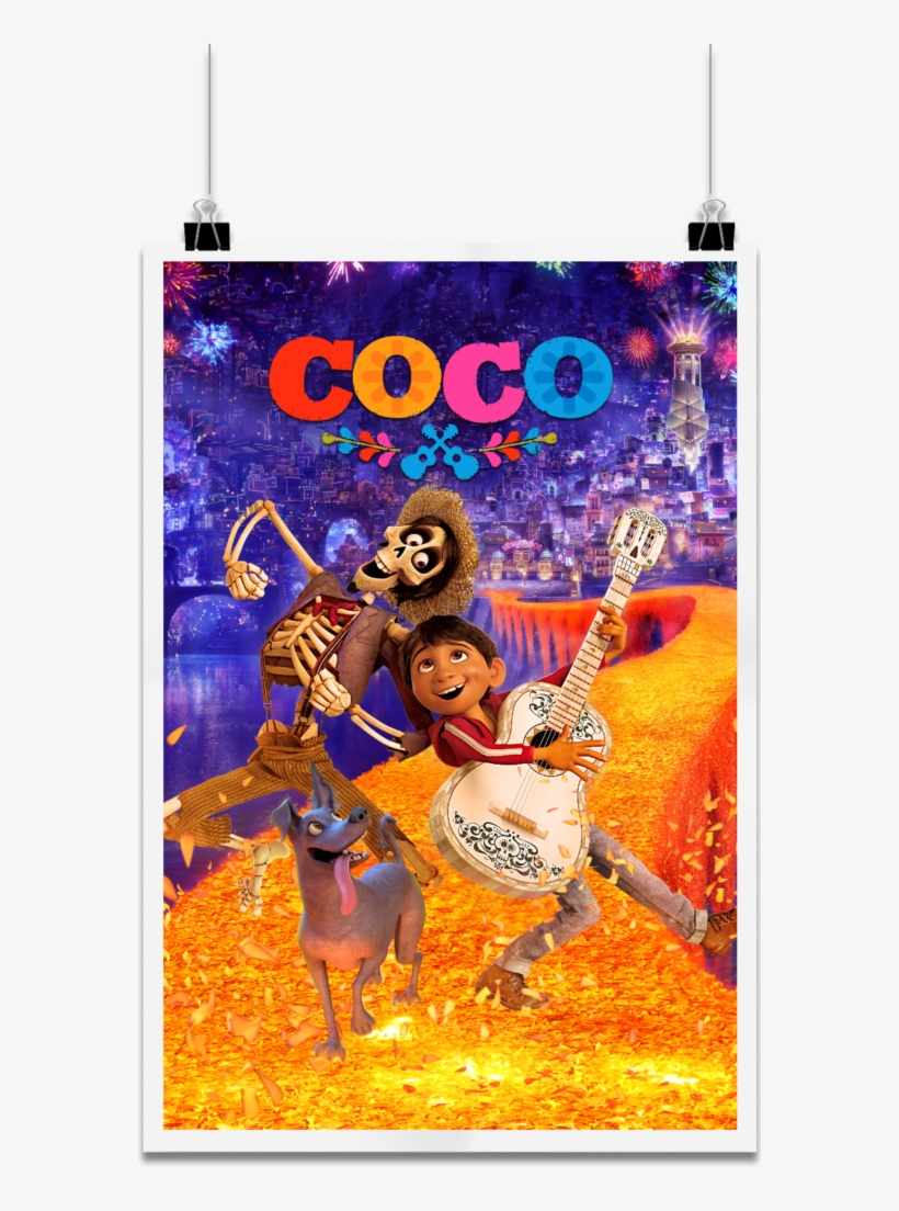 Coco Is A 2017 Animated/adventure Film Directed By - Coco Disney Pixar Digital Hd, transparent png #7853968