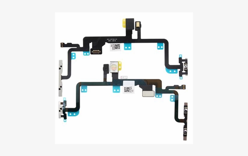 More Views - Iphone 7 Power Button Schematics, transparent png #7854186
