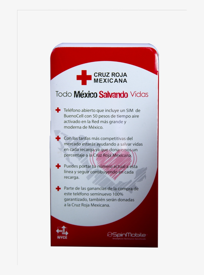 Iphone 6 Seminuevo 16 Gb Plata Cruz Roja - Mexican Red Cross, transparent png #7854376