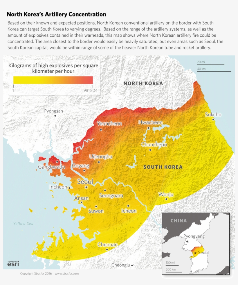 That's Per Hour - North Korea Artillery Seoul, transparent png #7854446