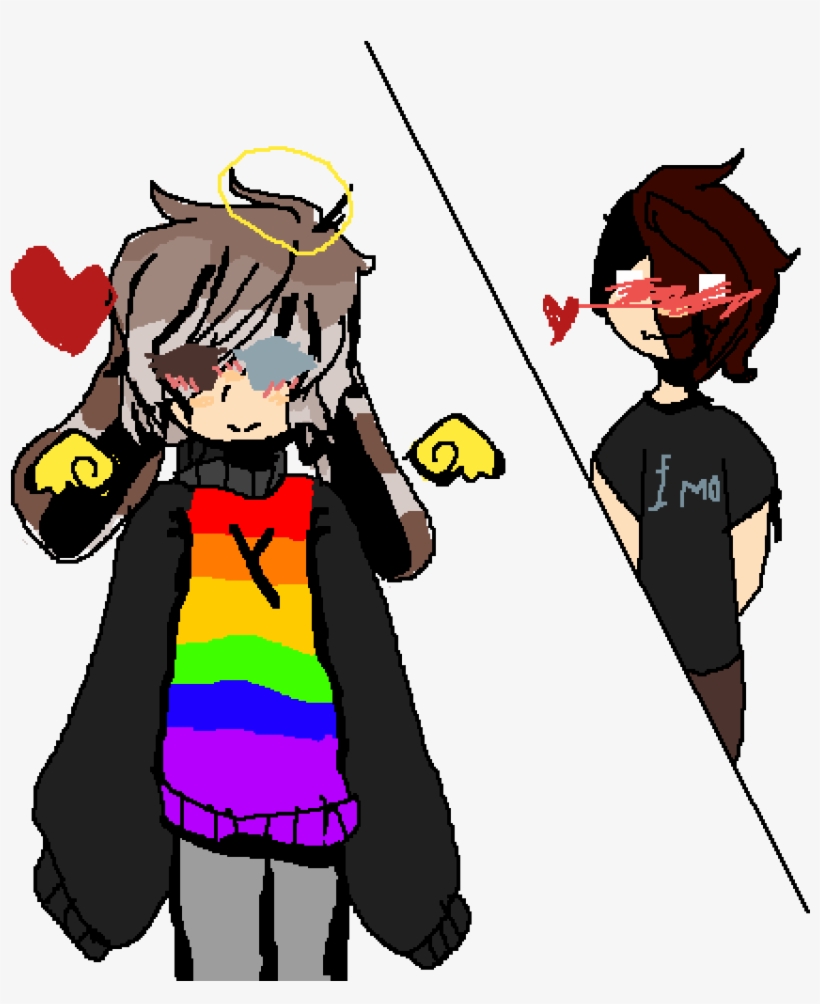*justi Gets Heart Attack* - Cartoon, transparent png #7854816