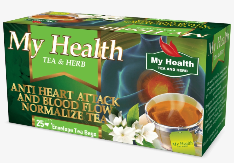 Myhealth Anti Heart Attack Tea - Tea, transparent png #7854887