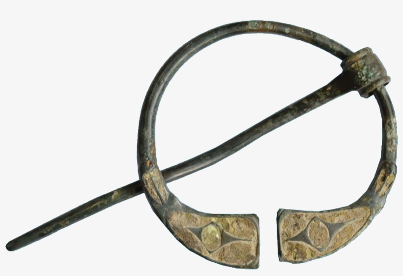 Zoomorphic Penannular Brooch From The Back Of The Hill - Sabre, transparent png #7855005