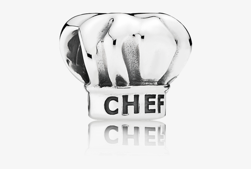 Chefs Hat Silver Charm - Pandora Chef Hat, transparent png #7855199