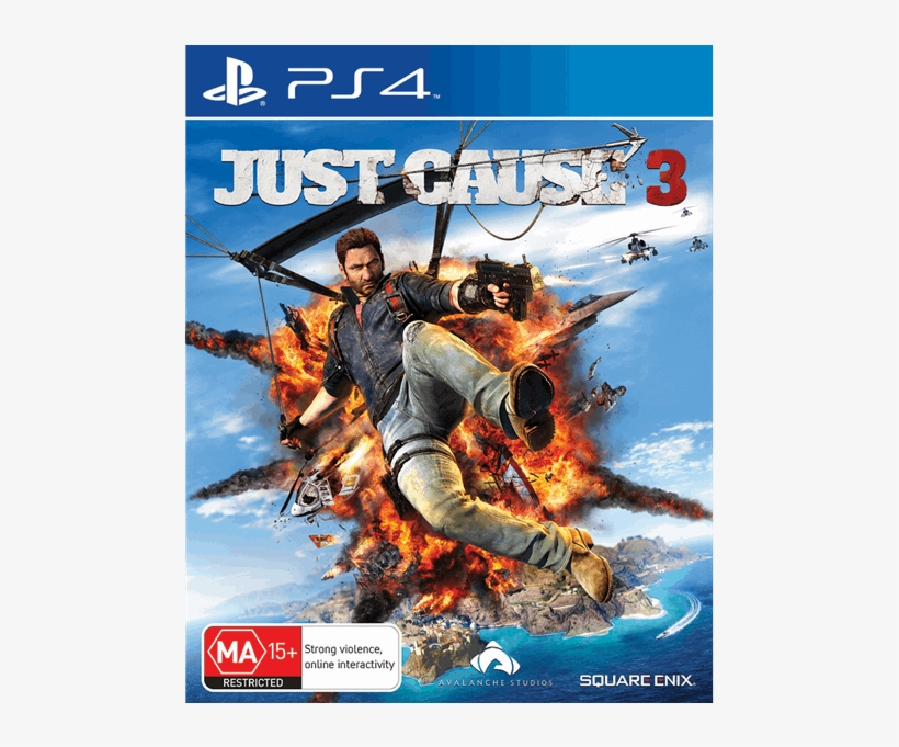 Just Cause 3 Rating Australia, transparent png #7855246