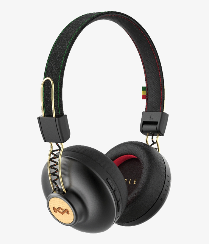 Positive Vibration 2 Wirelesswireless Bluetooth® Headphones - House Of Marley Positive Vibration 2 Bt Rasta, transparent png #7855250