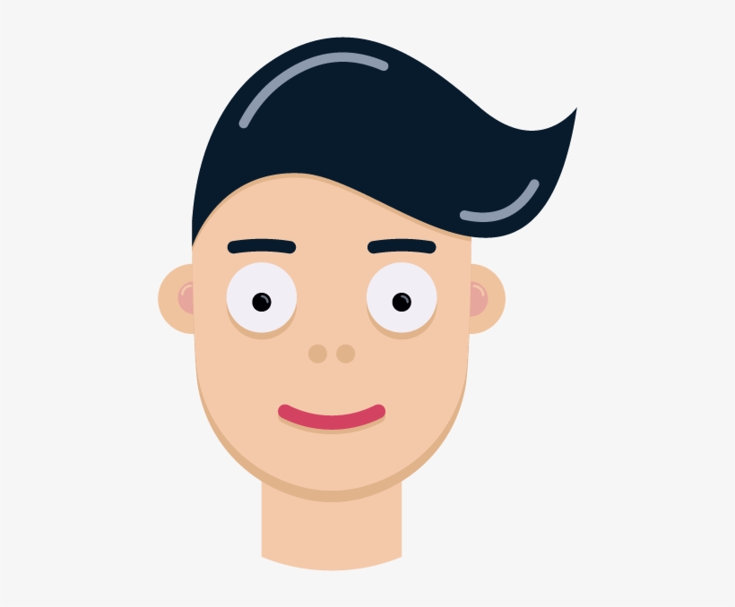 Man Face Emoji Messages Sticker-3 - Cartoon, transparent png #7855383