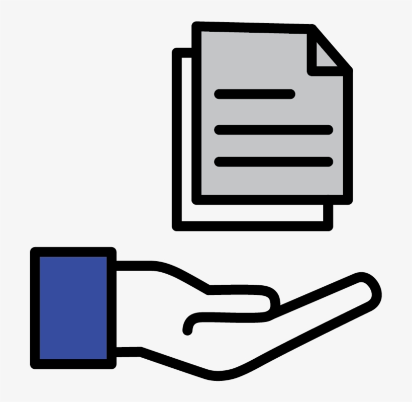 18icons-12 - Icon Stack Of Paper, transparent png #7855643