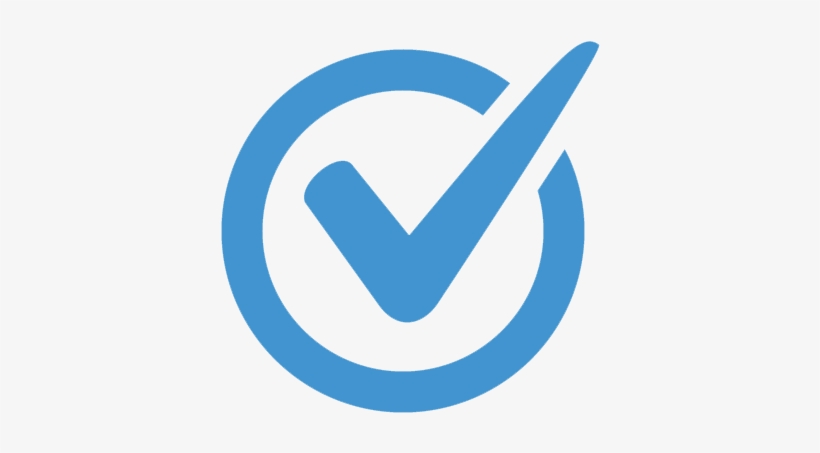 Check Mark Icon Blue, transparent png #7855876