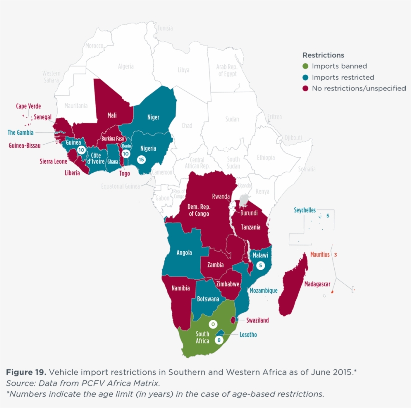 Africa Imports Map - Connecting The Dots Africa, transparent png #7856104