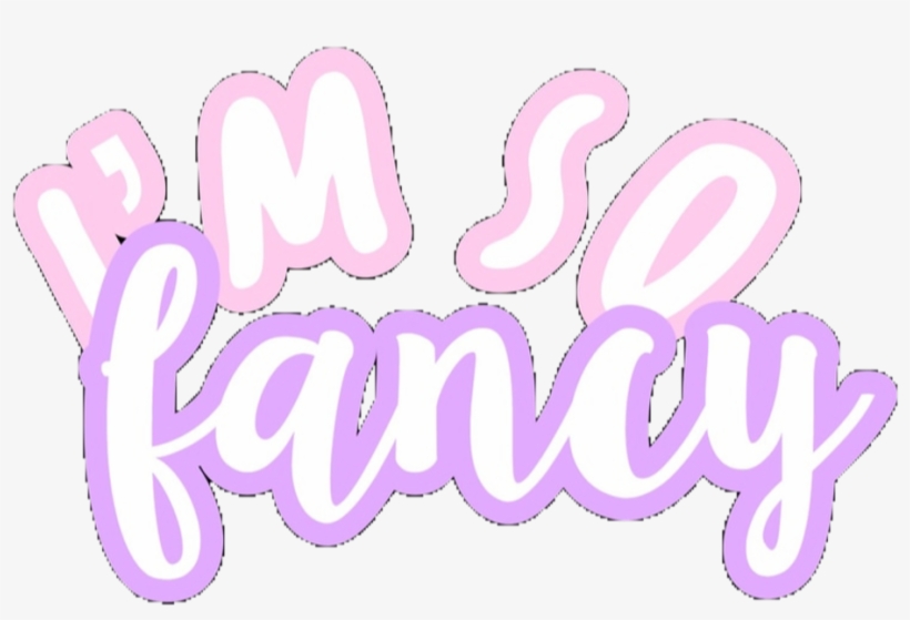 Kawaii Transparent Words Cute Pink Purple Font Transparent - Graphic Design, transparent png #7856162