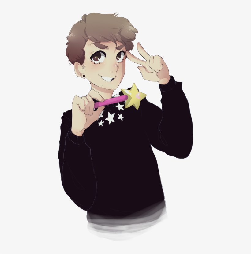 Tumblr Static - Transparent Tumblr Boy, transparent png #7856348