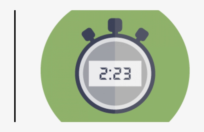 Stopwatch - Circle, transparent png #7856538