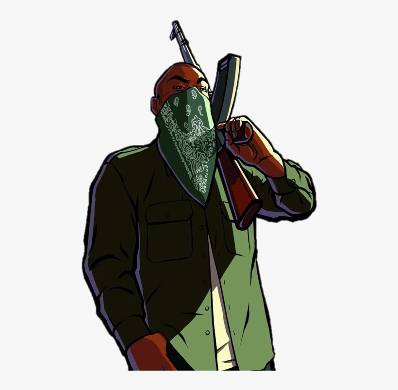 Transparent Gta Characters - Gta San Andreas, transparent png #7857108