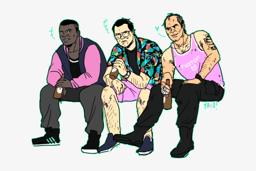 Gta 5, Grand Theft Auto, Video Game Characters, Daddy, - Cartoon, transparent png #7857141