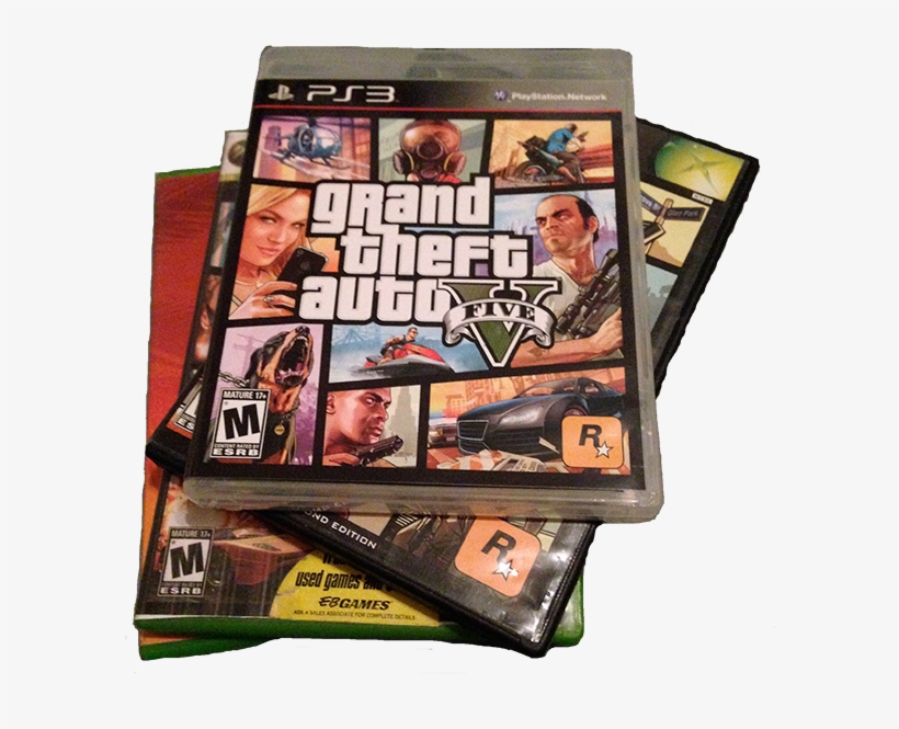 Grand Theft Auto Releases Its Biggest Game Yet - Gta, transparent png #7857328