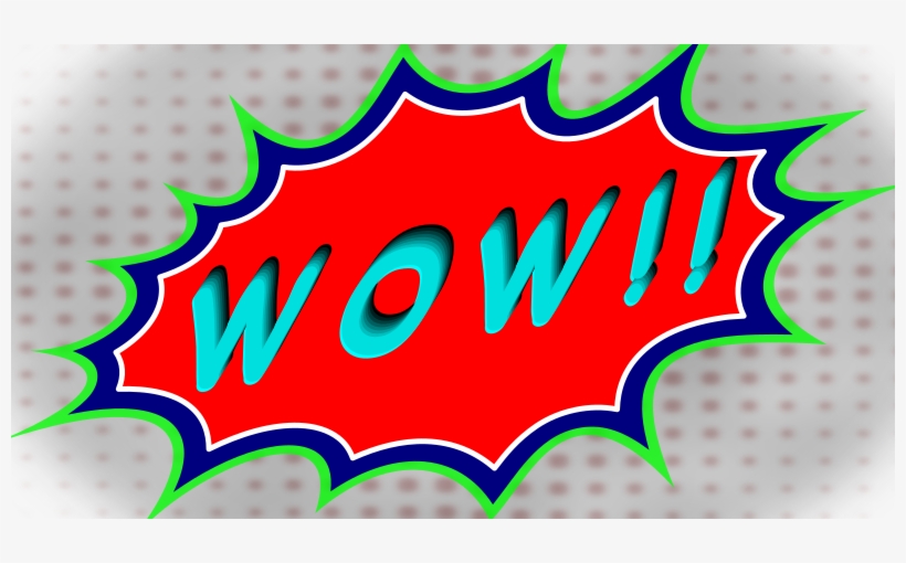 Wow, Sounds, Onomatopoeias, Sonidos, Onomatopeyas, - Illustration, transparent png #7857499
