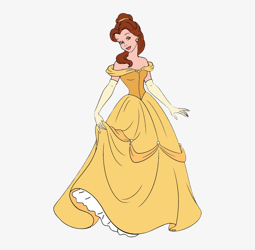 490 X 730 4 - Woman In A Yellow Dress Clipart, transparent png #7857850