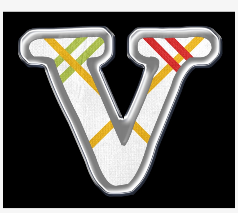 Download For Free This Letter V Transparent Png Image - Emblem, transparent png #7858360