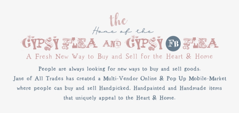 Gypsy Flea Website - Document, transparent png #7858399