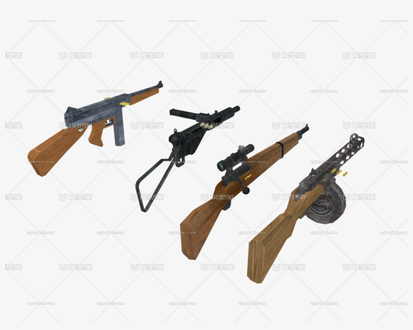 Cg模型网（cgmodel) 让设计更有价值 - Airsoft Gun, transparent png #7858560
