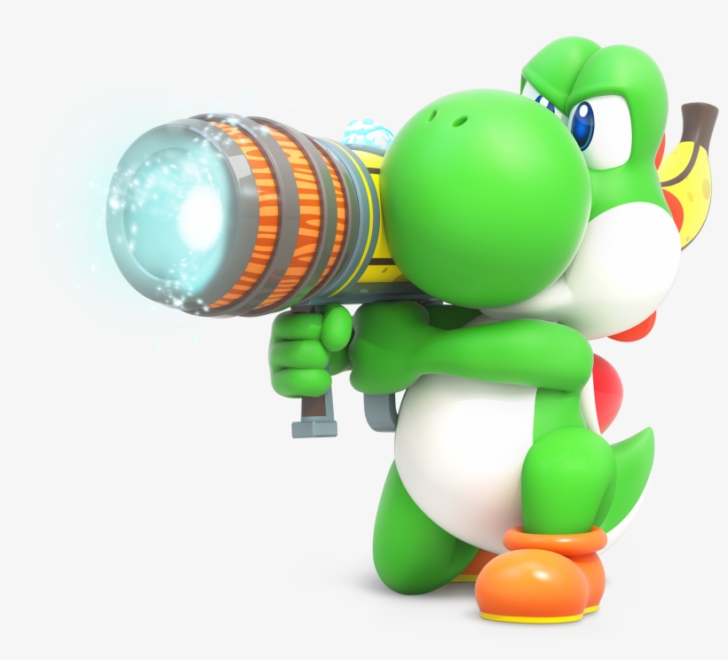 Mario Rabbids Kingdom Battle - Mario Rabbids Kingdom Battle Yoshi, transparent png #7859539