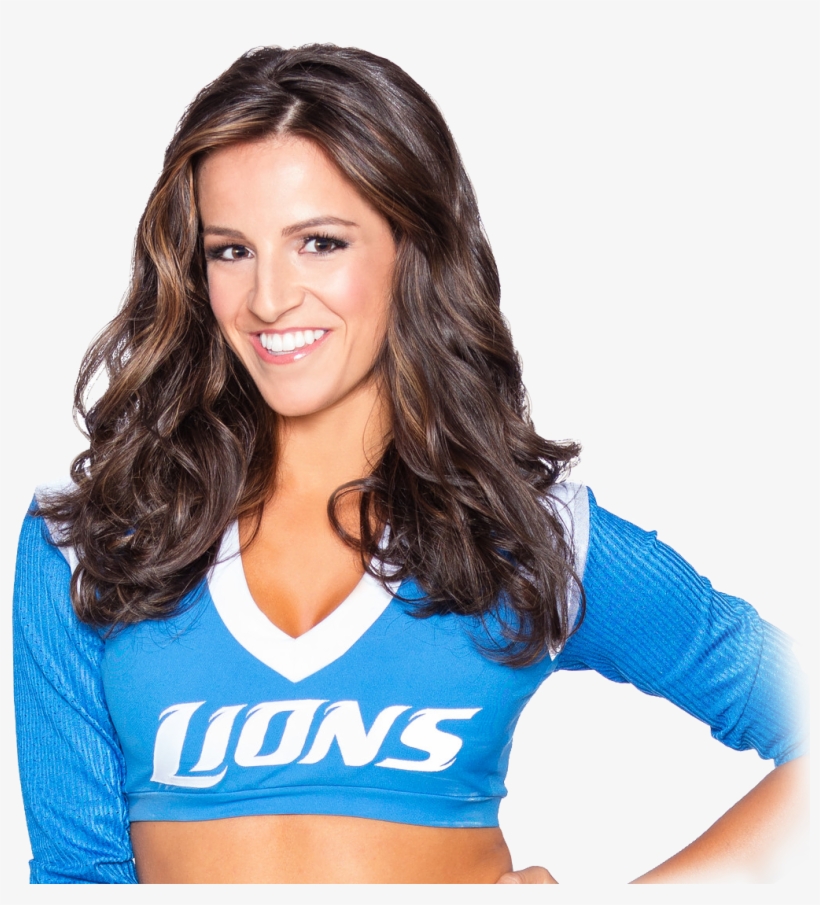 Ashante - Shelby Detroit Lions Cheerleaders, transparent png #7859884