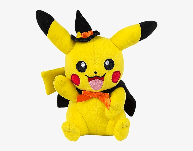 Halloween Pikachu 15cm - Pokemon Tomy Plush, transparent png #7860217