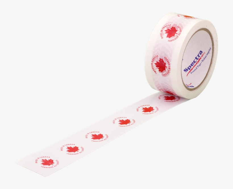 Made In Canada With Maple Leaf - Label, transparent png #7860295