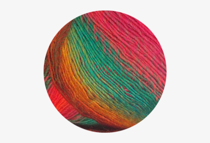 Mille Colori Socks And Lace [lang Yarns] - Circle, transparent png #7860332