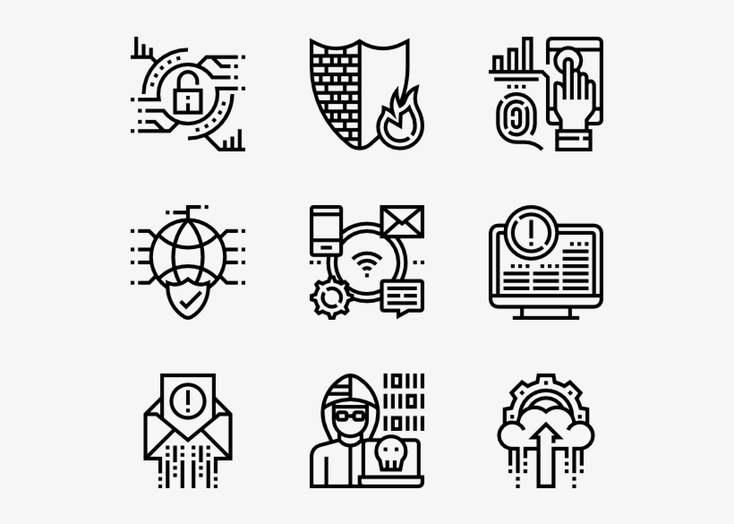 Cyber Robbery - Content Icon, transparent png #7860634