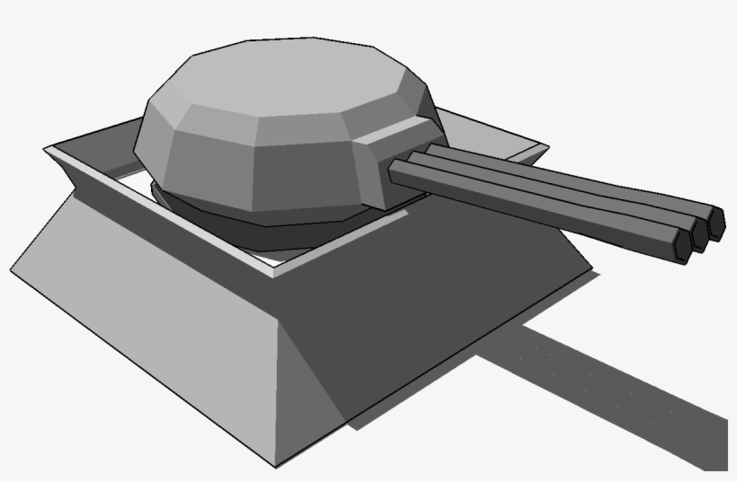New Turret - Tank, transparent png #7860664