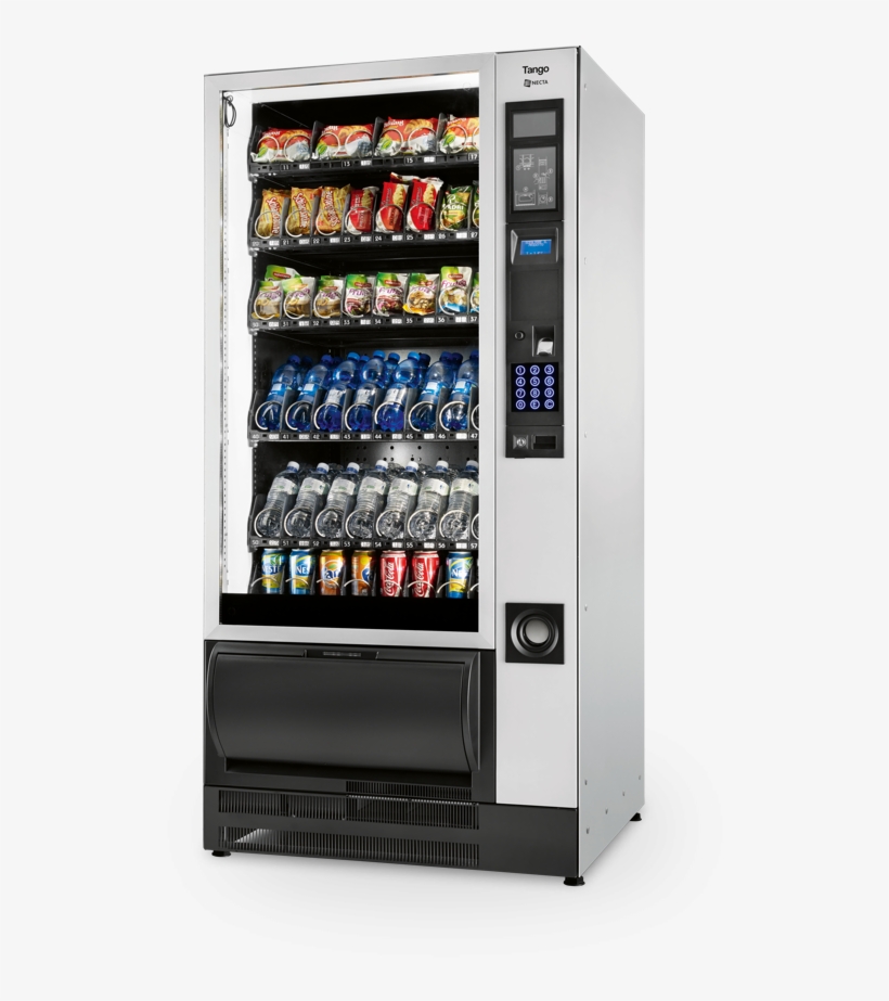 Tango Specs 2x - Tango Necta Vending Machine, transparent png #7861451