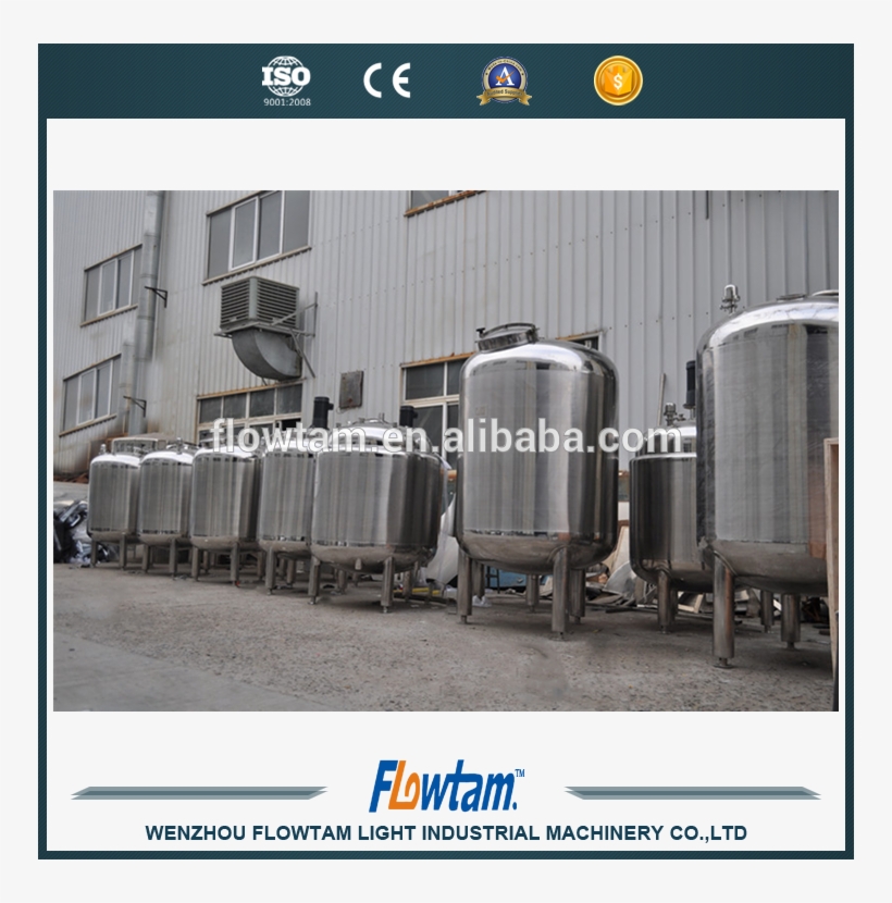 Iso Certificate Stainless Steel Liquid Storage Tank - Iso, transparent png #7861593