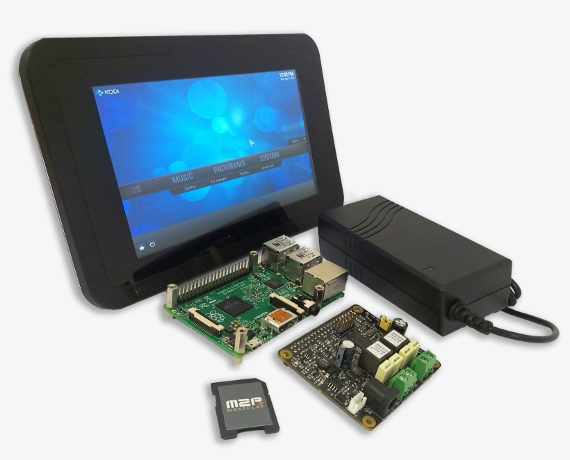 7 Inch Display Bundles With Raspberry Pi And Sound - Electrical Connector, transparent png #7861996