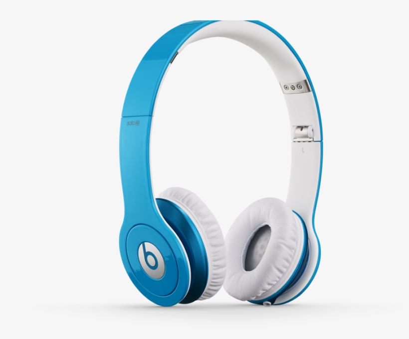 Sky Blue Solo Beats - Beats Solo 1 Blue, transparent png #7862636