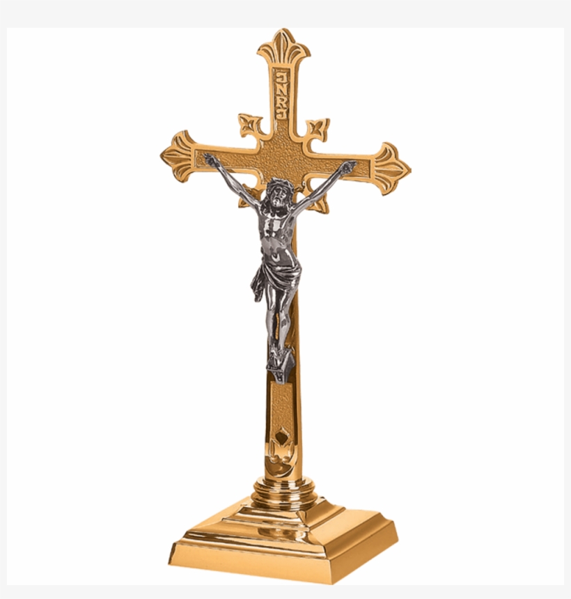 Altar Crucifix 27267xlian Rutherford2019 01 02t18 - Cross On Altar Table, transparent png #7862716