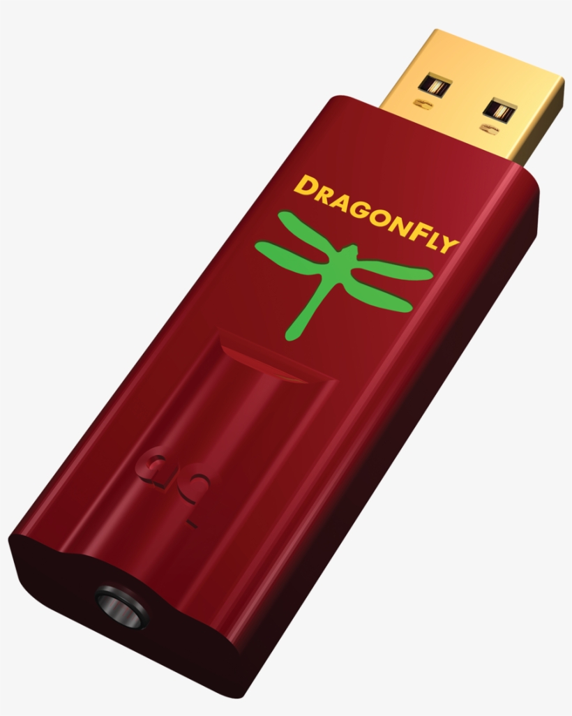 Audioquest Dragonfly Red Usb Dac Headphone Amp - Audioquest Dragonfly Red Usb Dac, transparent png #7862760
