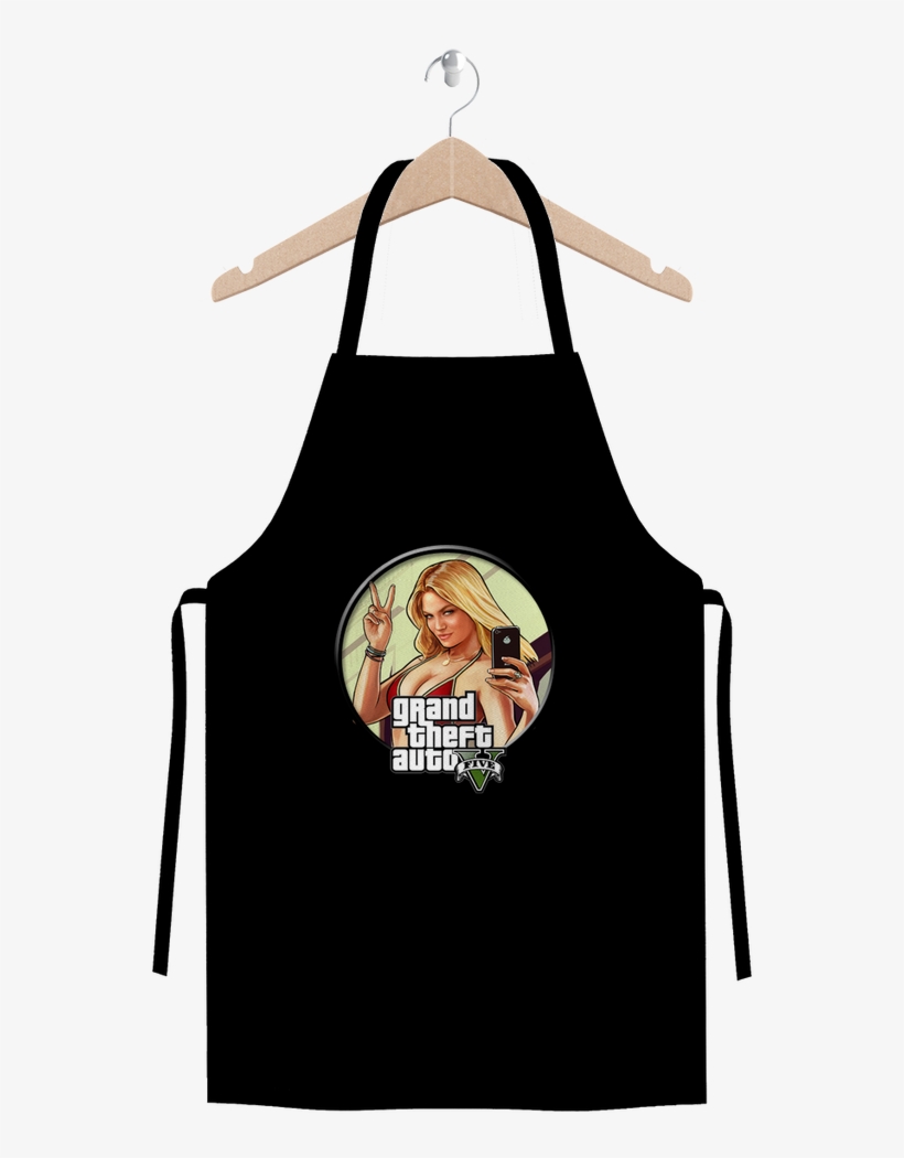 Gta V 5 ﻿premium Jersey Apron - Apron, transparent png #7862959